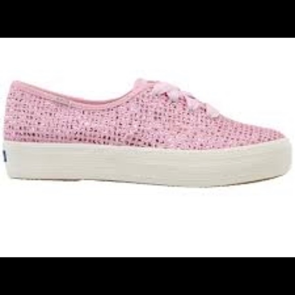 Keds Shoes - Keds pink sparkle sz 7 double foam